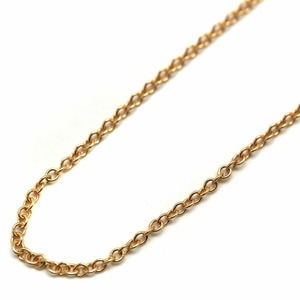 Tiffany Chain Necklace Pink Gold
